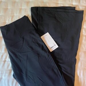 Athleta Elation Black flare Pants - nwt